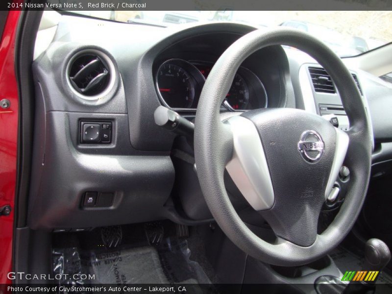 Red Brick / Charcoal 2014 Nissan Versa Note S