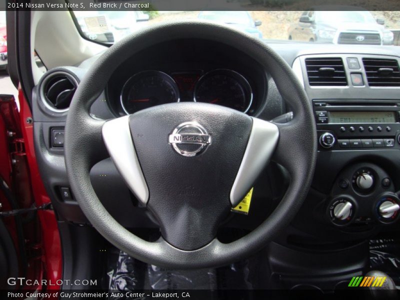 Red Brick / Charcoal 2014 Nissan Versa Note S