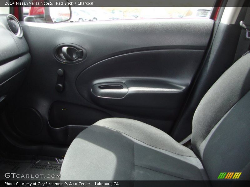 Red Brick / Charcoal 2014 Nissan Versa Note S