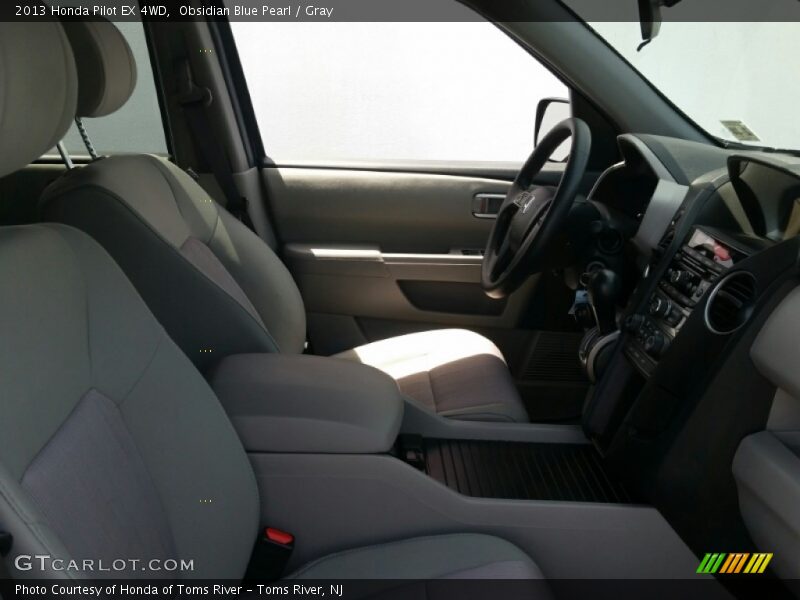 Obsidian Blue Pearl / Gray 2013 Honda Pilot EX 4WD