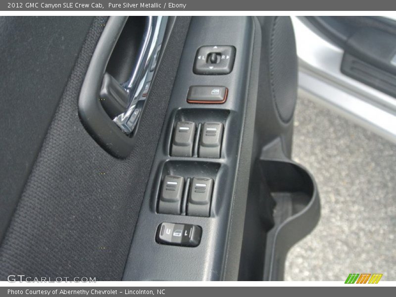 Pure Silver Metallic / Ebony 2012 GMC Canyon SLE Crew Cab