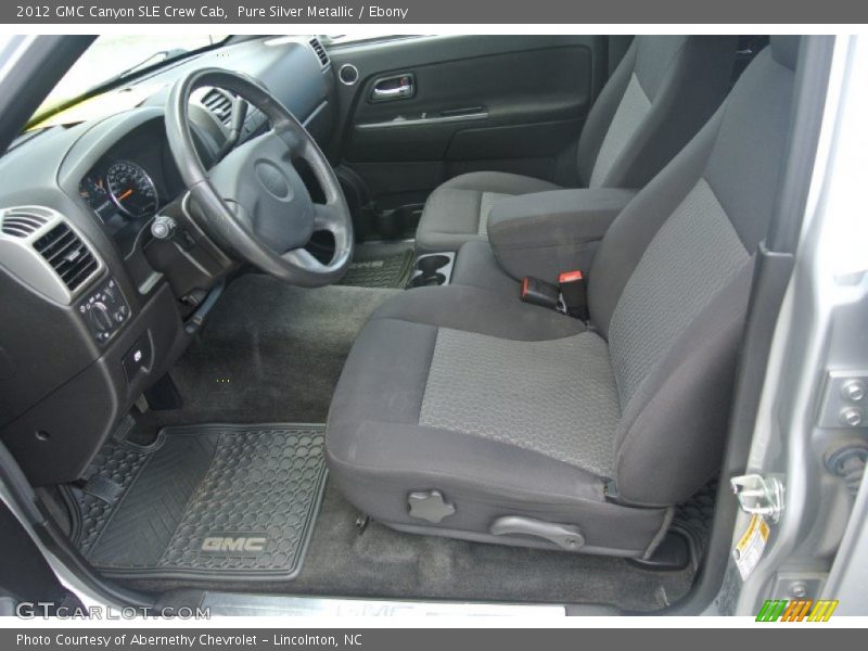 Pure Silver Metallic / Ebony 2012 GMC Canyon SLE Crew Cab
