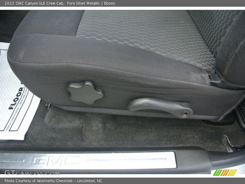 Pure Silver Metallic / Ebony 2012 GMC Canyon SLE Crew Cab