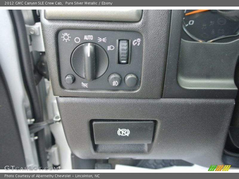 Pure Silver Metallic / Ebony 2012 GMC Canyon SLE Crew Cab