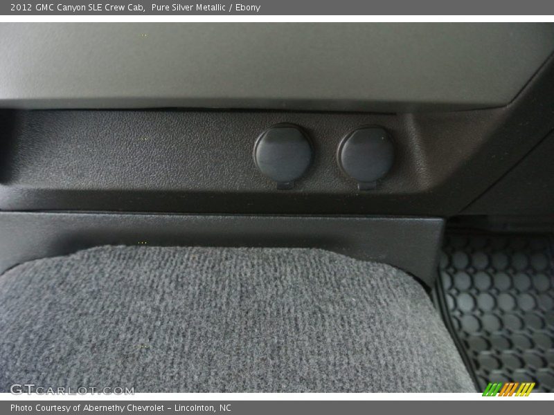 Pure Silver Metallic / Ebony 2012 GMC Canyon SLE Crew Cab
