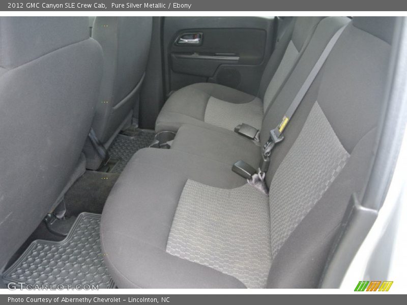 Pure Silver Metallic / Ebony 2012 GMC Canyon SLE Crew Cab