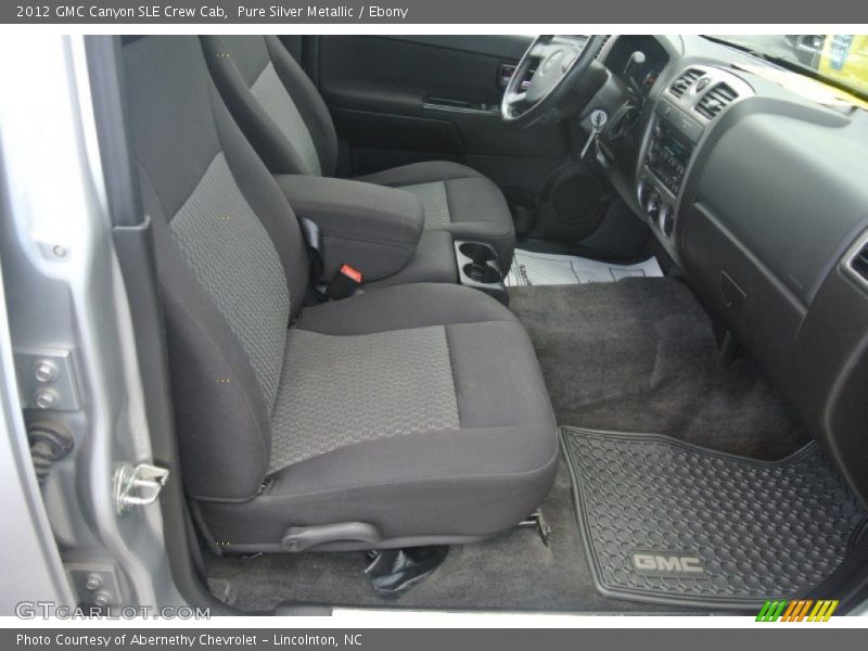 Pure Silver Metallic / Ebony 2012 GMC Canyon SLE Crew Cab