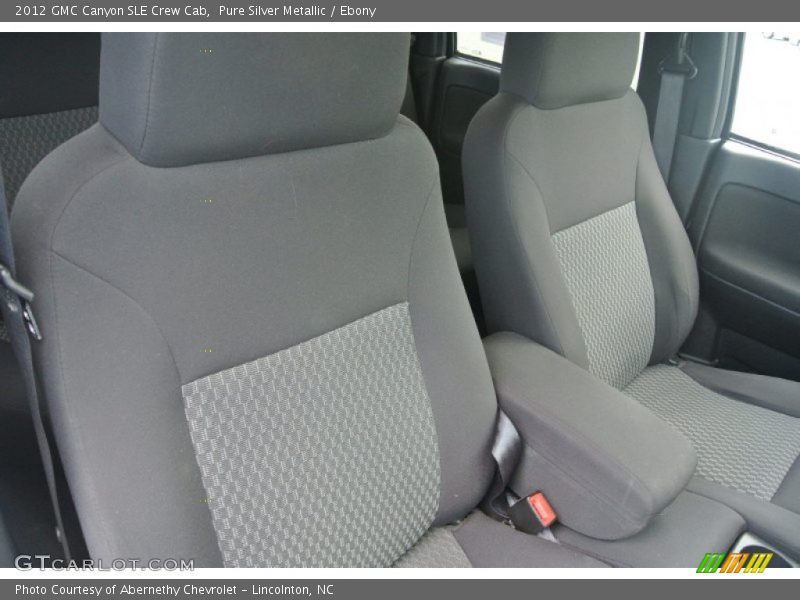 Pure Silver Metallic / Ebony 2012 GMC Canyon SLE Crew Cab