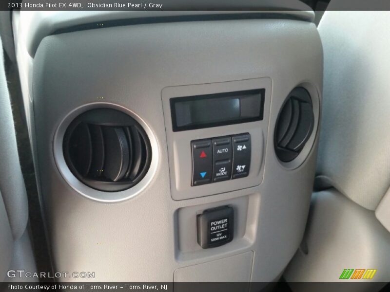 Obsidian Blue Pearl / Gray 2013 Honda Pilot EX 4WD
