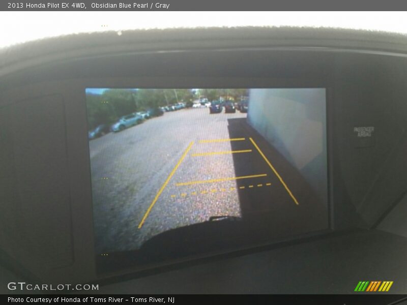 Obsidian Blue Pearl / Gray 2013 Honda Pilot EX 4WD