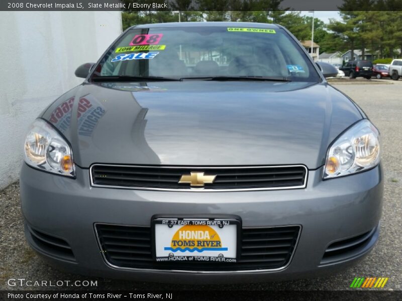 Slate Metallic / Ebony Black 2008 Chevrolet Impala LS
