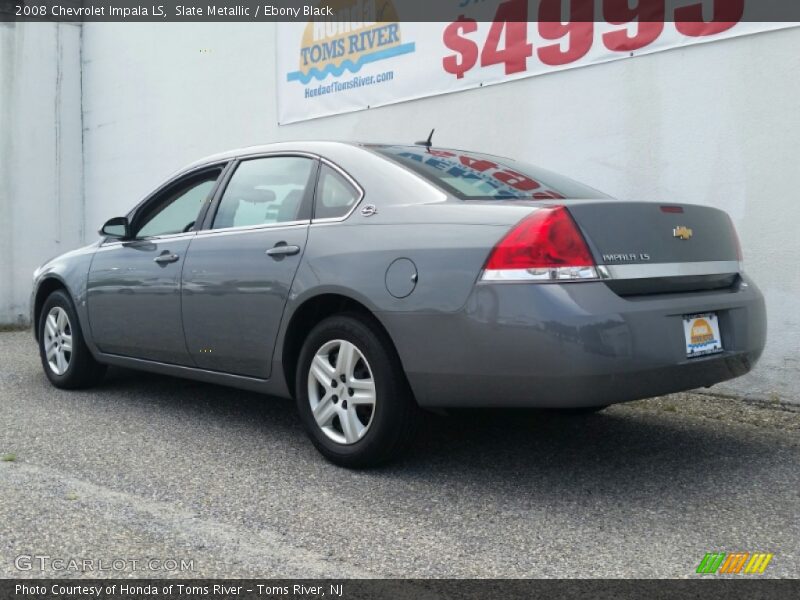 Slate Metallic / Ebony Black 2008 Chevrolet Impala LS