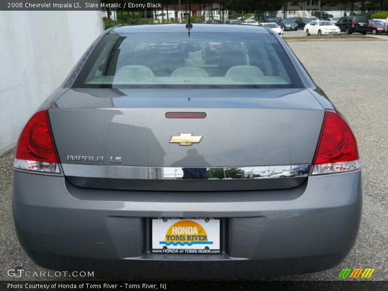 Slate Metallic / Ebony Black 2008 Chevrolet Impala LS