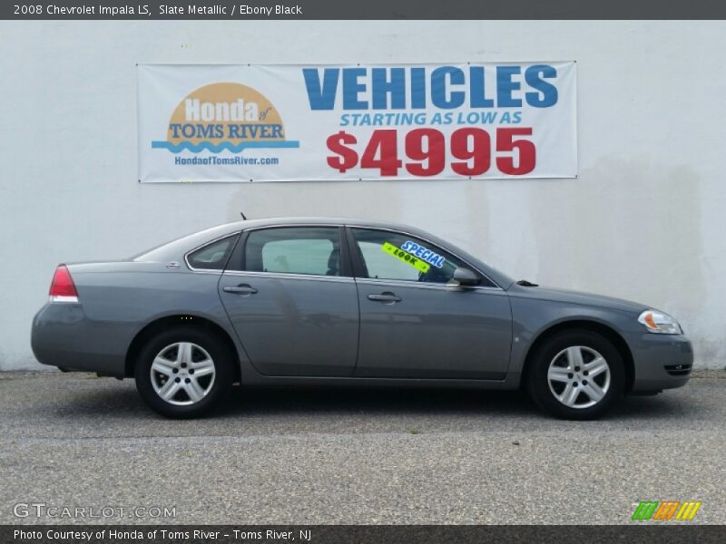 Slate Metallic / Ebony Black 2008 Chevrolet Impala LS