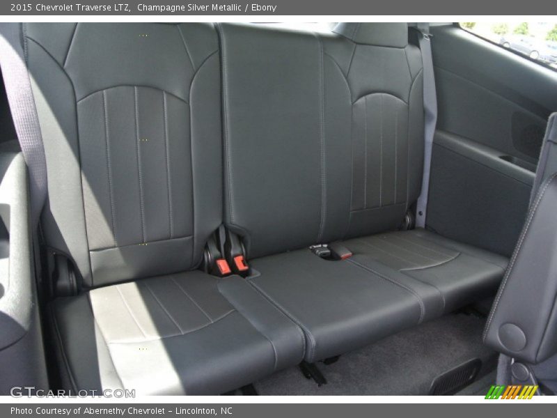 Champagne Silver Metallic / Ebony 2015 Chevrolet Traverse LTZ