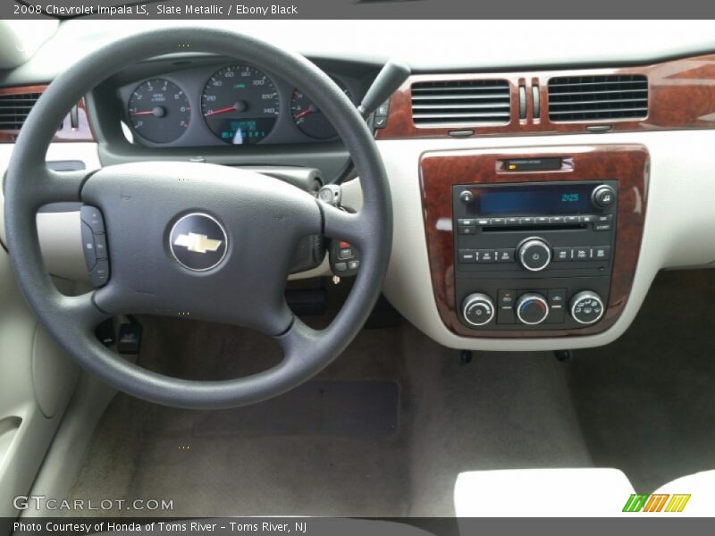 Slate Metallic / Ebony Black 2008 Chevrolet Impala LS