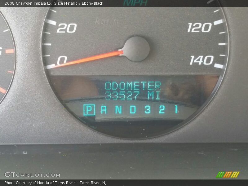 Slate Metallic / Ebony Black 2008 Chevrolet Impala LS