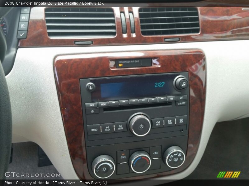 Slate Metallic / Ebony Black 2008 Chevrolet Impala LS