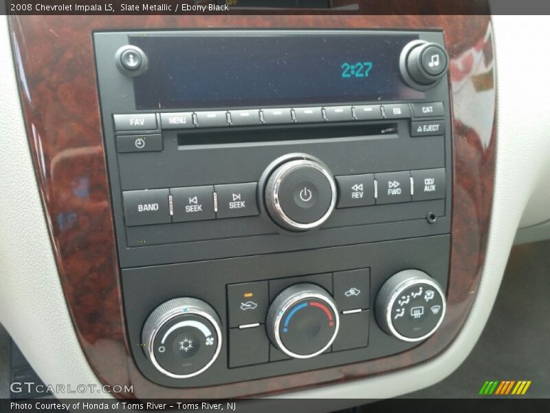 Slate Metallic / Ebony Black 2008 Chevrolet Impala LS