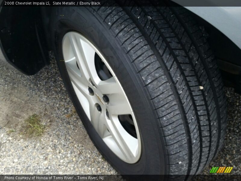 Slate Metallic / Ebony Black 2008 Chevrolet Impala LS