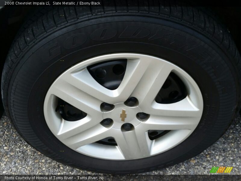 Slate Metallic / Ebony Black 2008 Chevrolet Impala LS