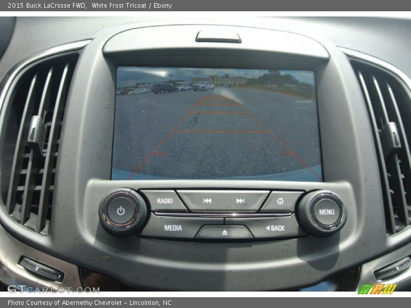 White Frost Tricoat / Ebony 2015 Buick LaCrosse FWD