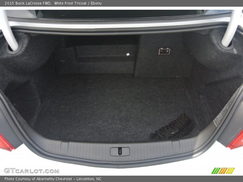 White Frost Tricoat / Ebony 2015 Buick LaCrosse FWD