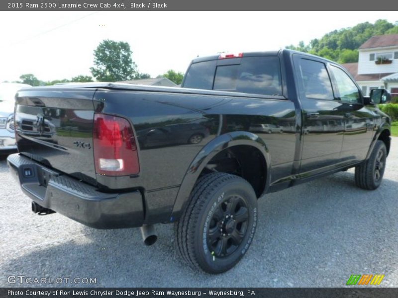 Black / Black 2015 Ram 2500 Laramie Crew Cab 4x4