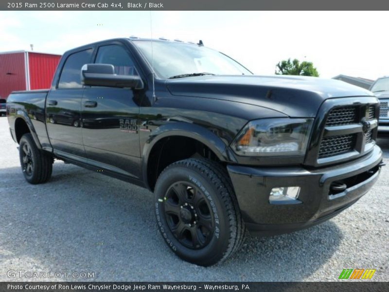 Black / Black 2015 Ram 2500 Laramie Crew Cab 4x4