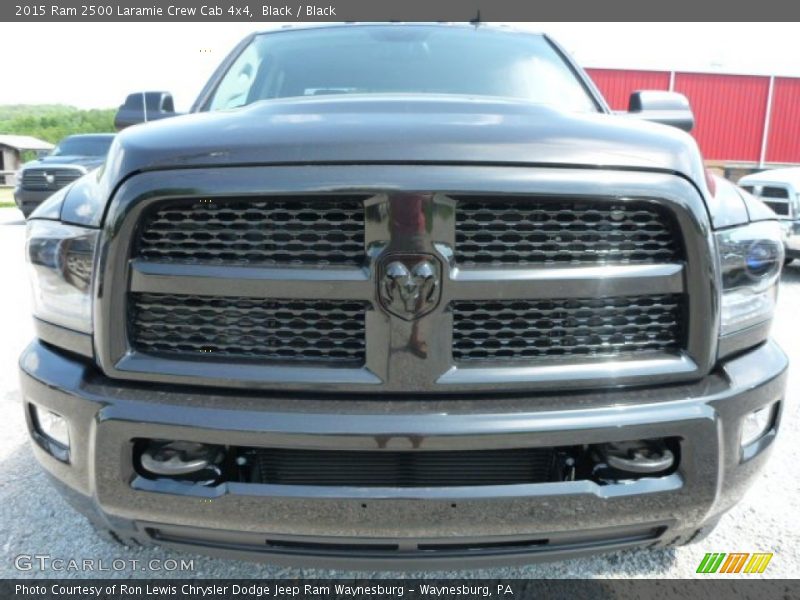Black / Black 2015 Ram 2500 Laramie Crew Cab 4x4