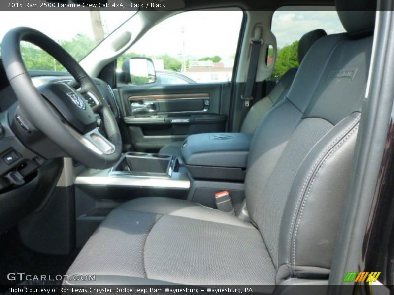 Black / Black 2015 Ram 2500 Laramie Crew Cab 4x4