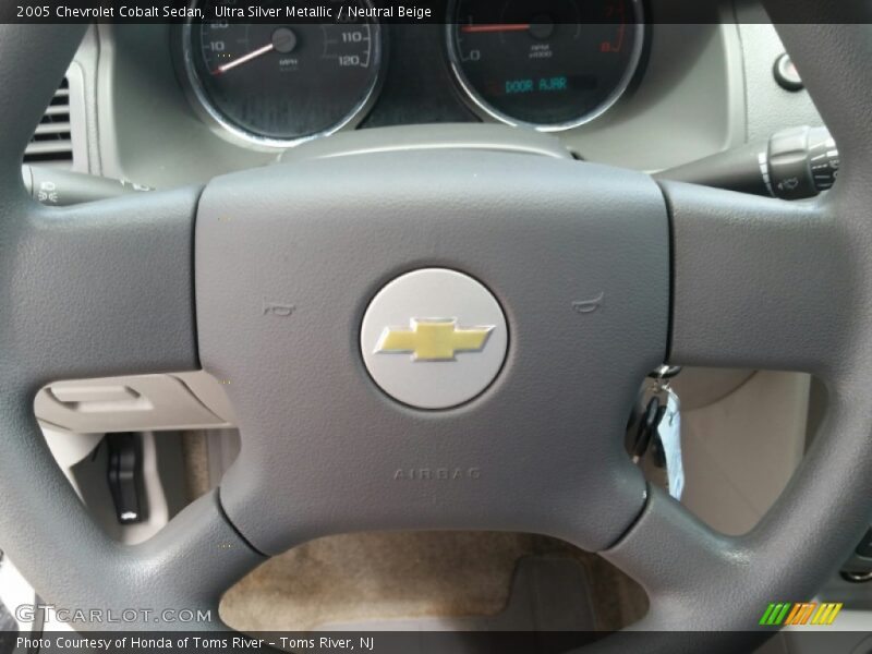 Ultra Silver Metallic / Neutral Beige 2005 Chevrolet Cobalt Sedan