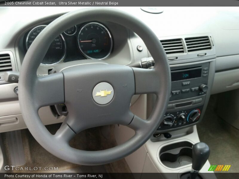 Ultra Silver Metallic / Neutral Beige 2005 Chevrolet Cobalt Sedan