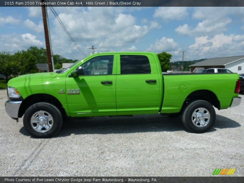 Hills Green / Black/Diesel Gray 2015 Ram 2500 Tradesman Crew Cab 4x4