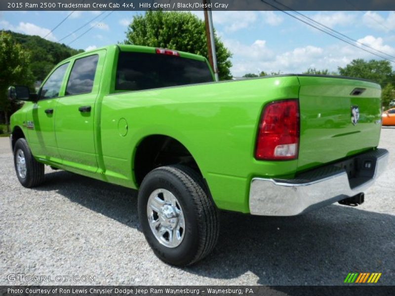 Hills Green / Black/Diesel Gray 2015 Ram 2500 Tradesman Crew Cab 4x4