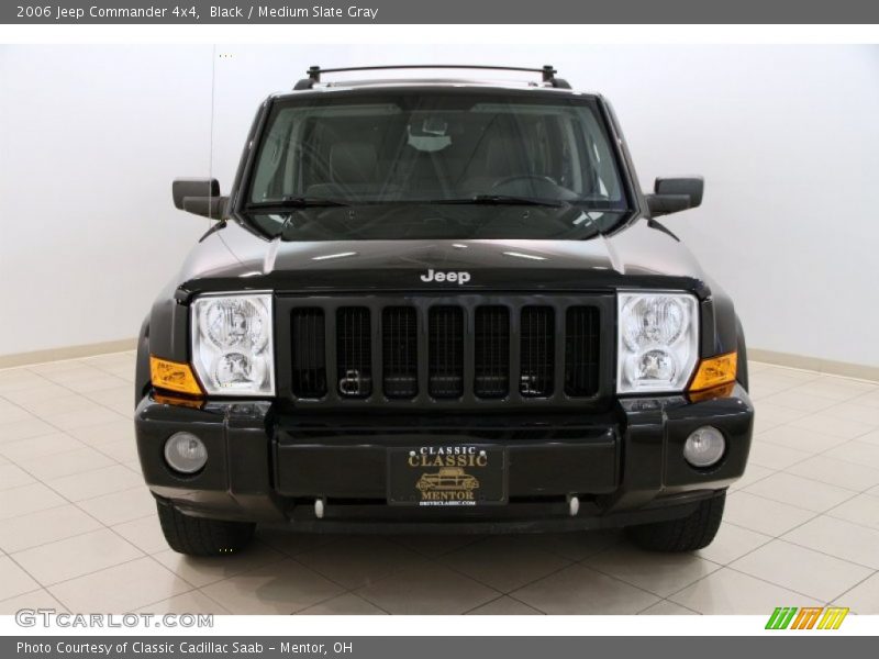 Black / Medium Slate Gray 2006 Jeep Commander 4x4