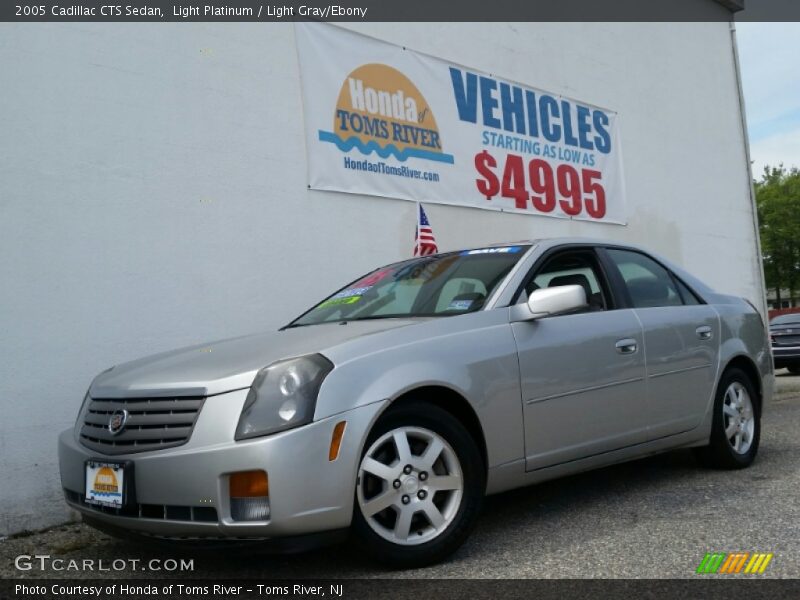 Light Platinum / Light Gray/Ebony 2005 Cadillac CTS Sedan
