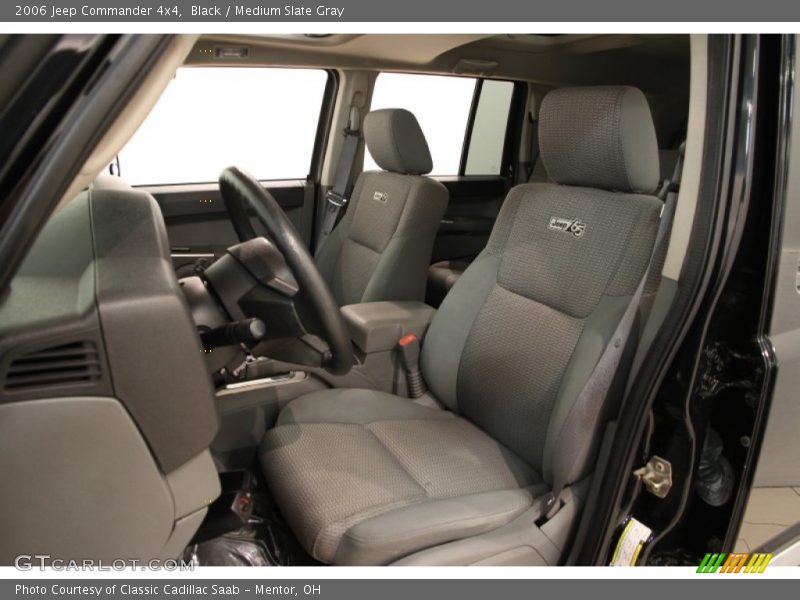 Black / Medium Slate Gray 2006 Jeep Commander 4x4