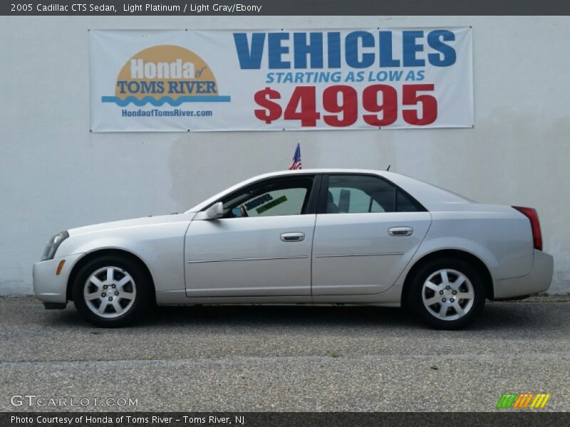 Light Platinum / Light Gray/Ebony 2005 Cadillac CTS Sedan