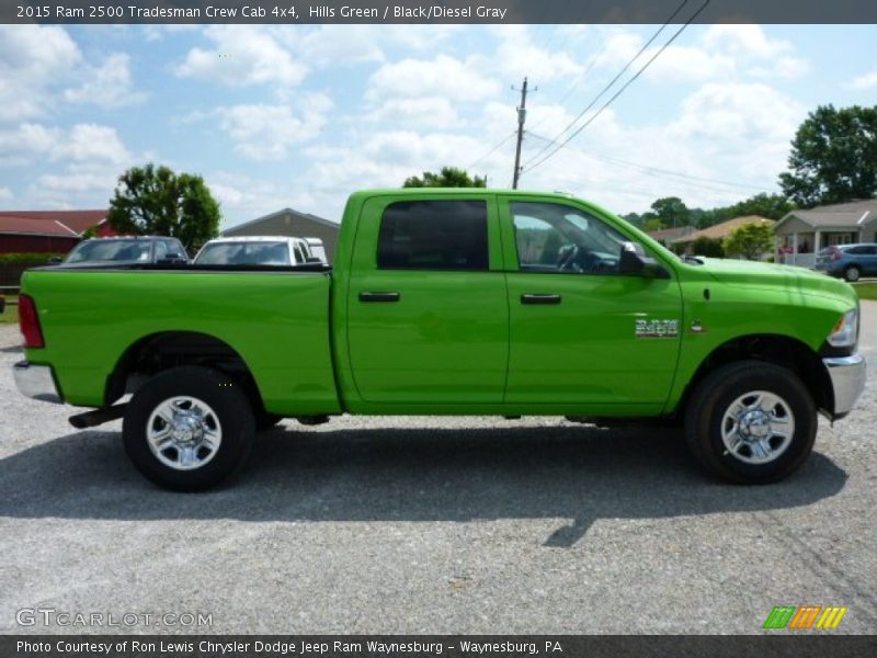 Hills Green / Black/Diesel Gray 2015 Ram 2500 Tradesman Crew Cab 4x4