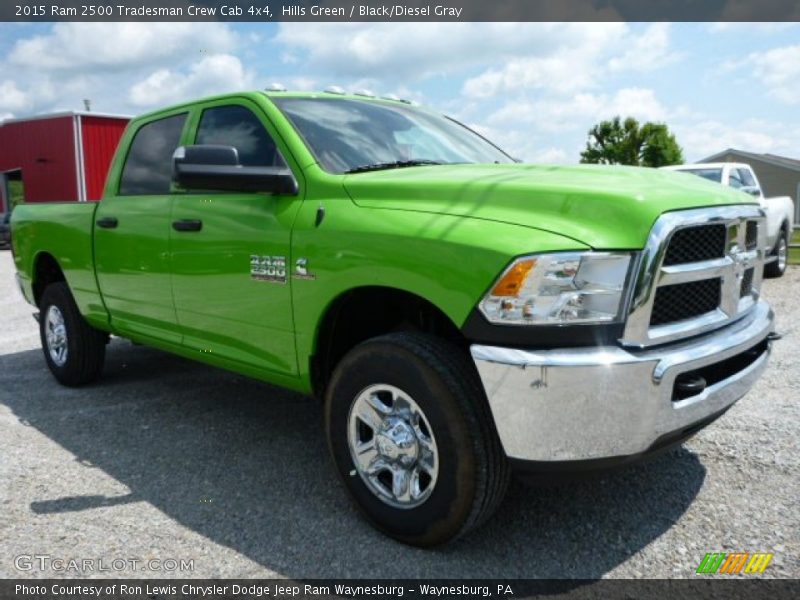 Front 3/4 View of 2015 2500 Tradesman Crew Cab 4x4