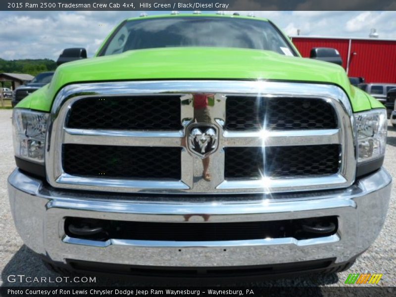 Hills Green / Black/Diesel Gray 2015 Ram 2500 Tradesman Crew Cab 4x4