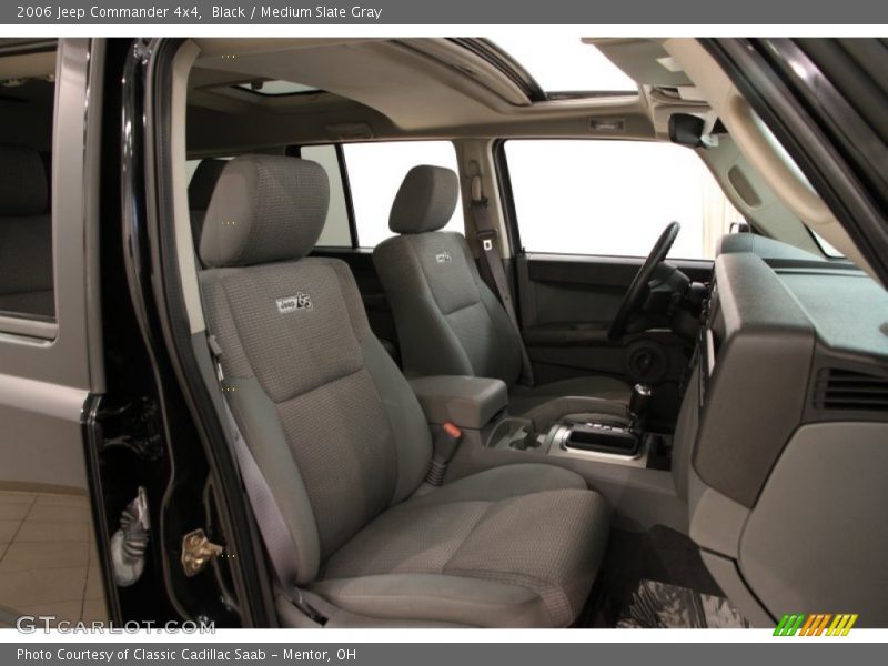 Black / Medium Slate Gray 2006 Jeep Commander 4x4