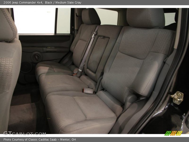 Black / Medium Slate Gray 2006 Jeep Commander 4x4