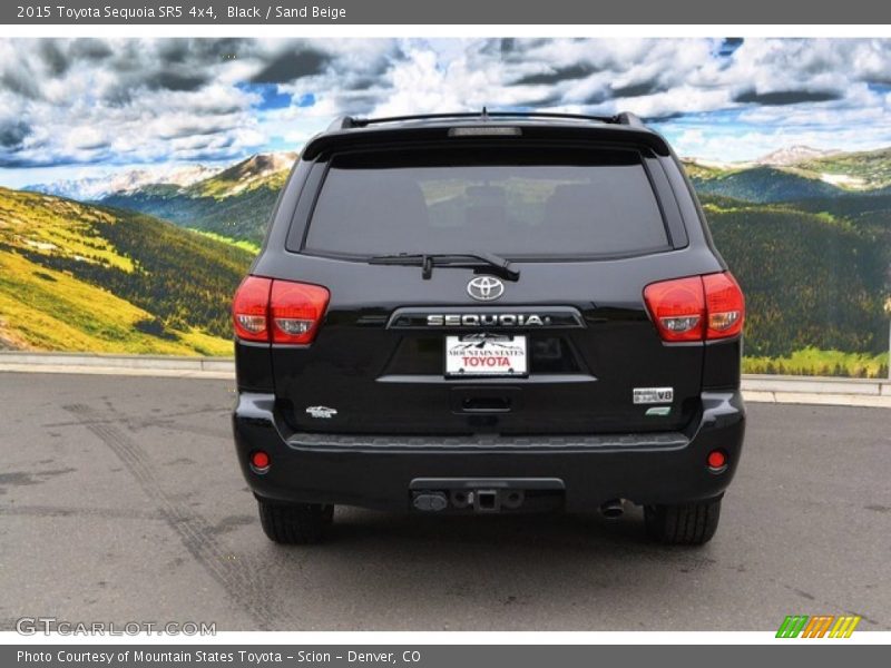 Black / Sand Beige 2015 Toyota Sequoia SR5 4x4