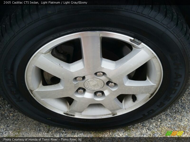 Light Platinum / Light Gray/Ebony 2005 Cadillac CTS Sedan