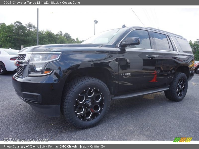 Black / Cocoa/Dune 2015 Chevrolet Tahoe LT 4WD