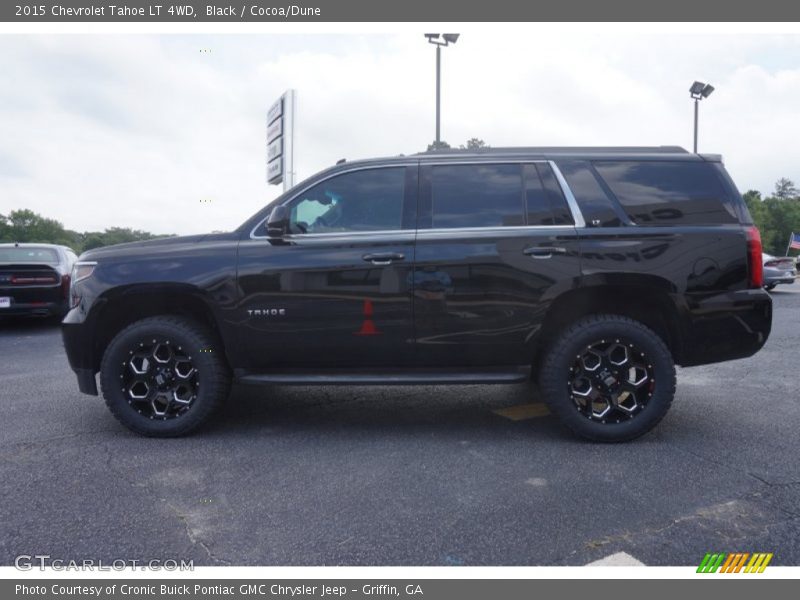 Black / Cocoa/Dune 2015 Chevrolet Tahoe LT 4WD