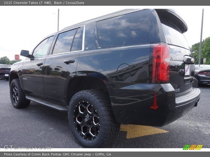 Black / Cocoa/Dune 2015 Chevrolet Tahoe LT 4WD