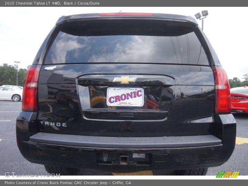 Black / Cocoa/Dune 2015 Chevrolet Tahoe LT 4WD